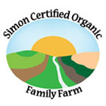 Simon Certified Organic Family Farm logo